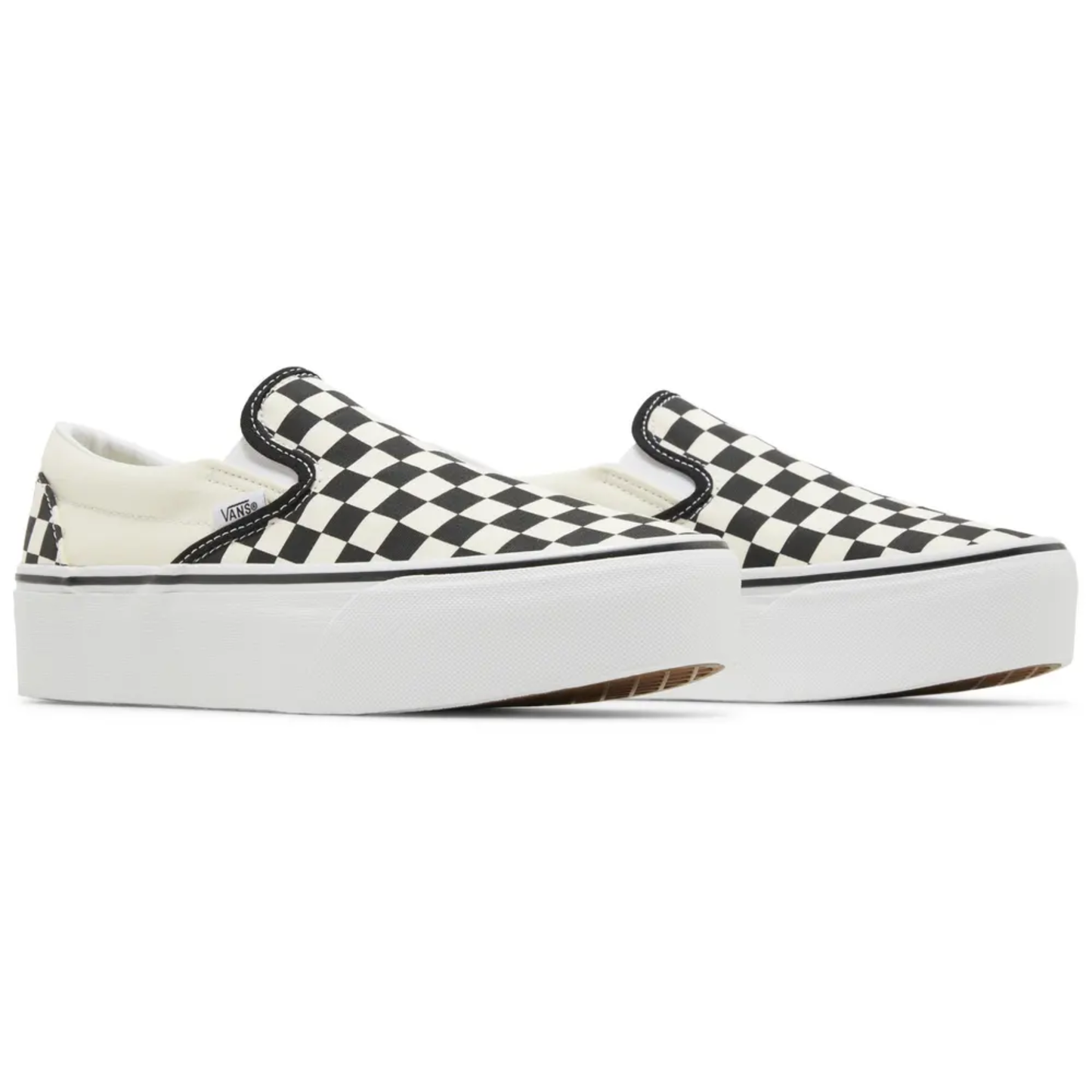 Vans Mens White Classic Slip-On Stackform Sneakers, VN0A7Q5RTYQ