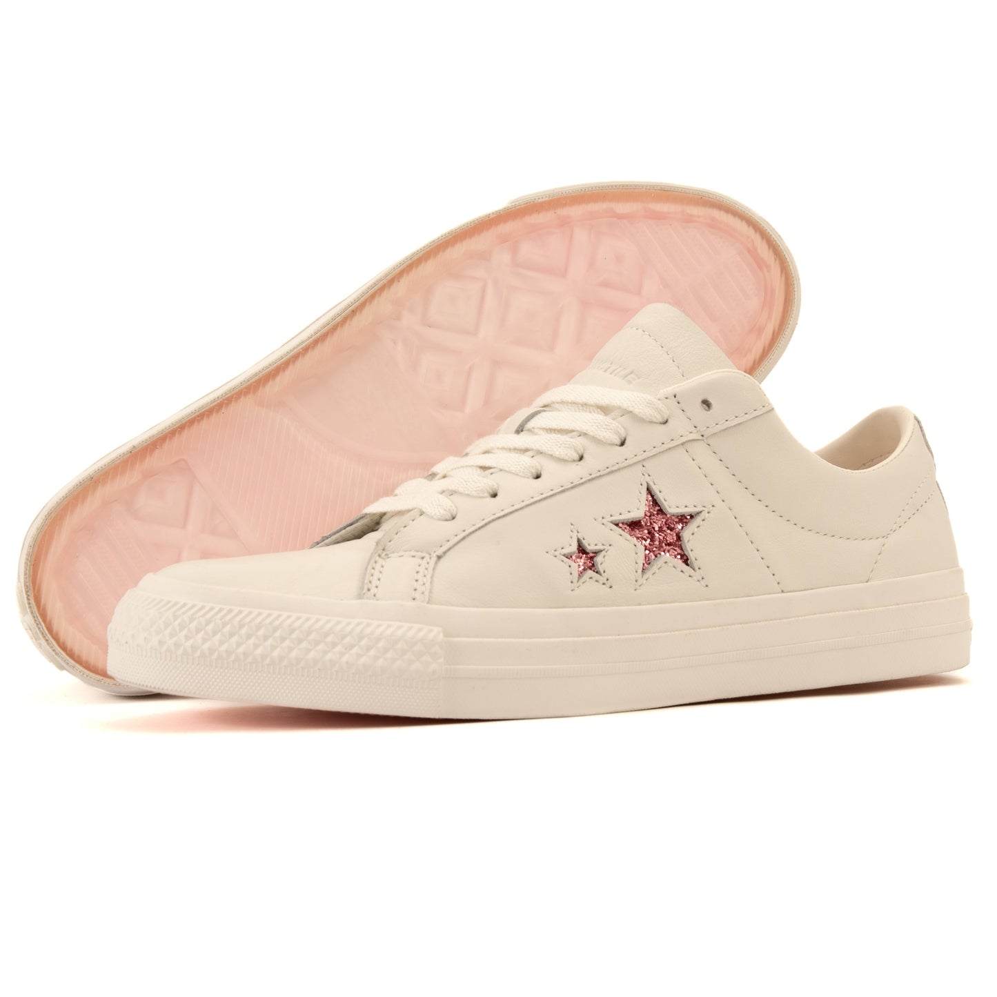 Converse Cons - Converse x Turnstile One Star Pro OX (White/Pink/White)*SALE