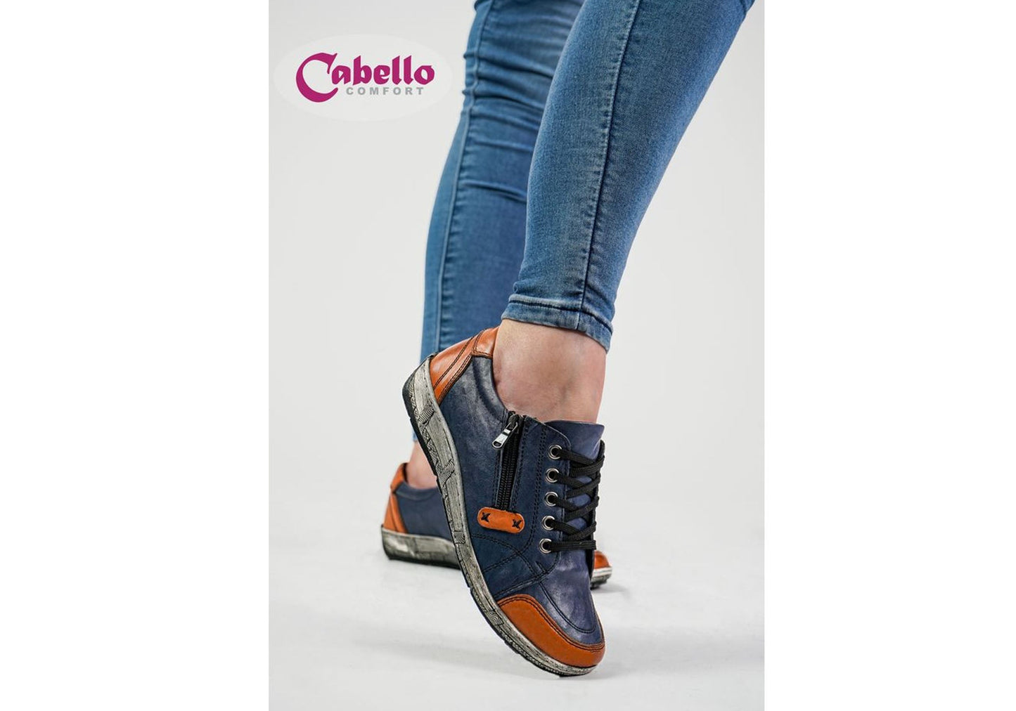 Cabello Comfort CP656-50 Womens Leather European Casual Shoes
