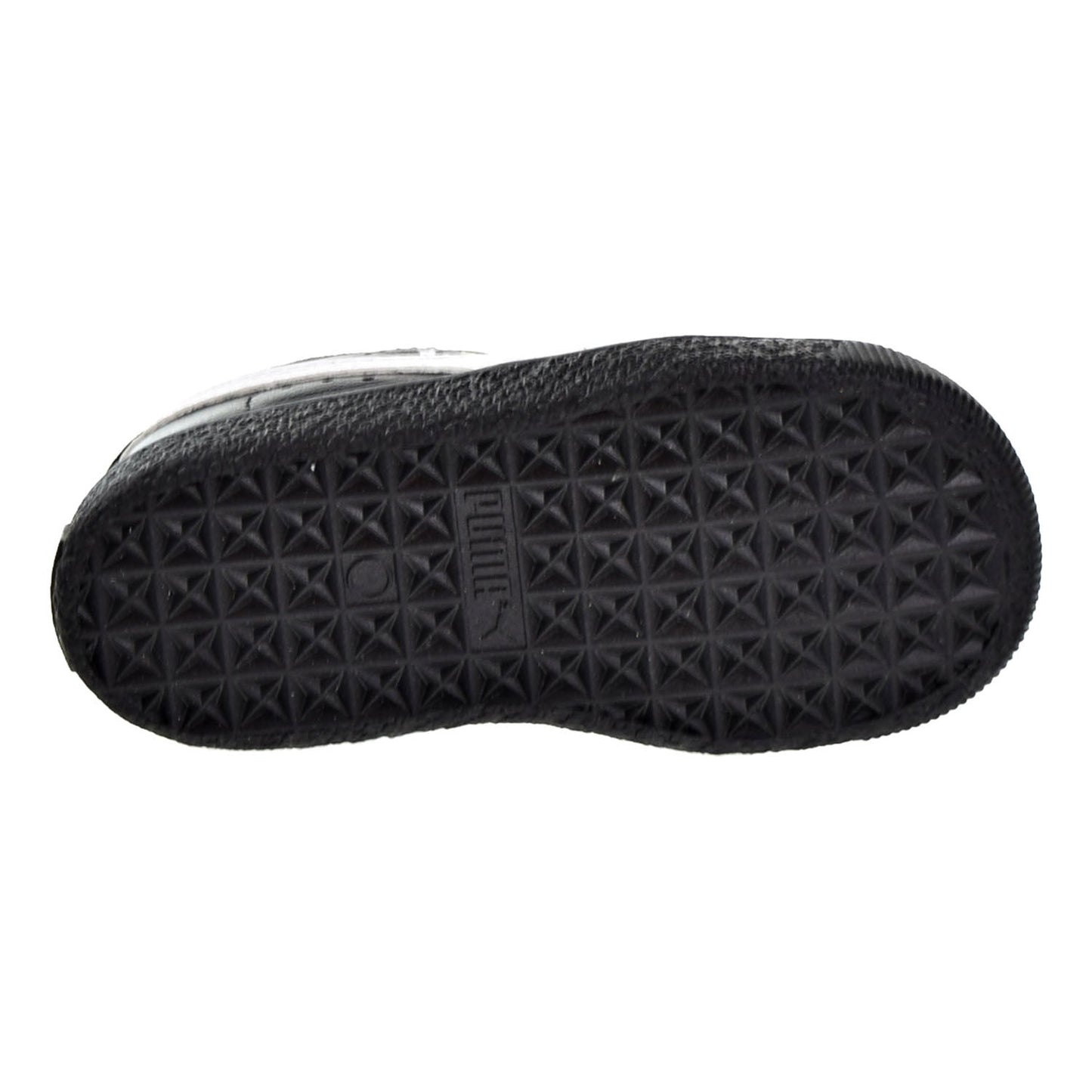 Puma Clyde Core L Foil Toddler Shoes Puma Black/Puma White