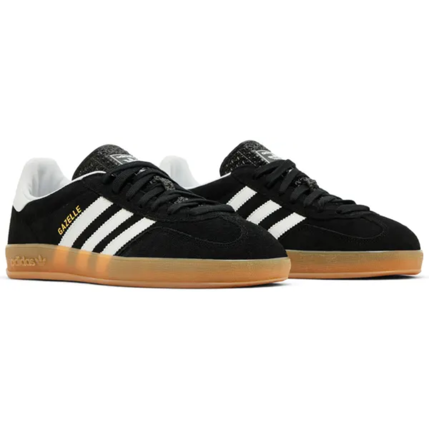 Adidas Originals Men's Black Gazelle Indoor Sneakers, JI2060 (No Box)