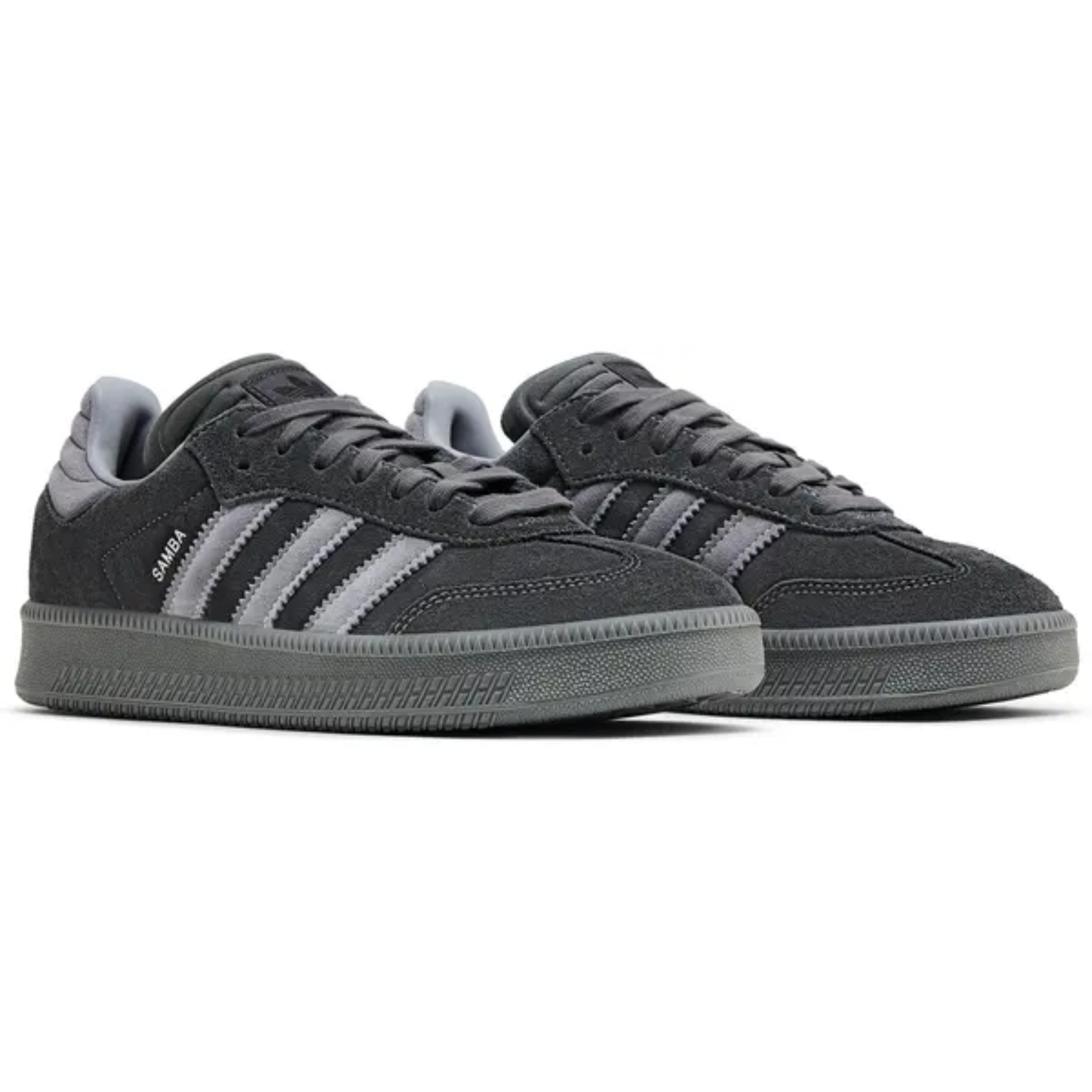 Adidas Originals Men's Carbon Grey Samba XLG Sneakers, ID3912 (No Box)