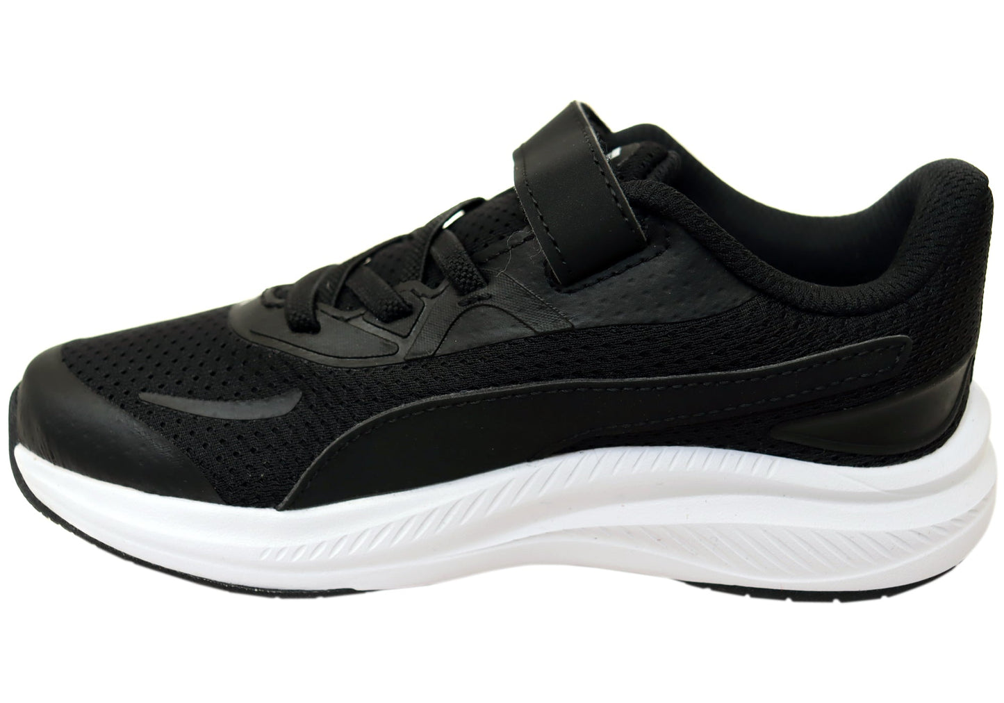 Puma Skyrocket 2 Sneakers Kids Shoes Black Puma White