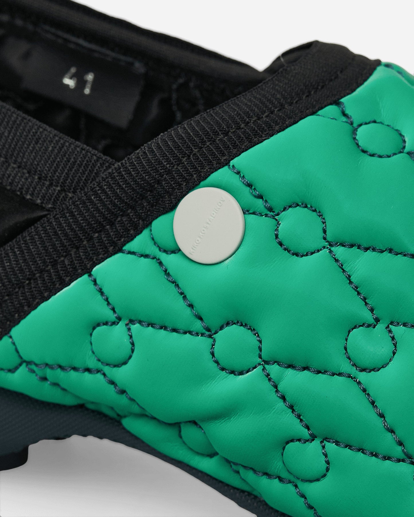 Men's Solix Slippers Chlorophyll / Ink Black