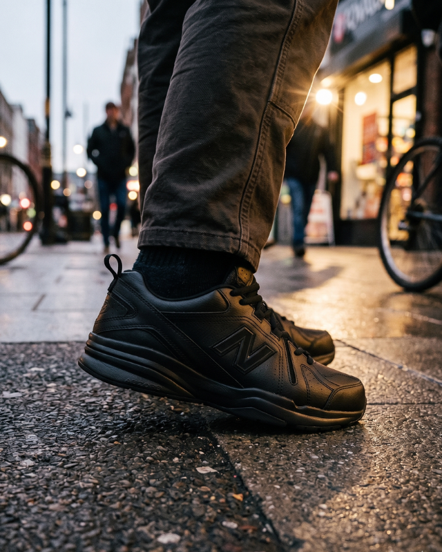 New Balance Men's 608v5 Shoe Triple Black