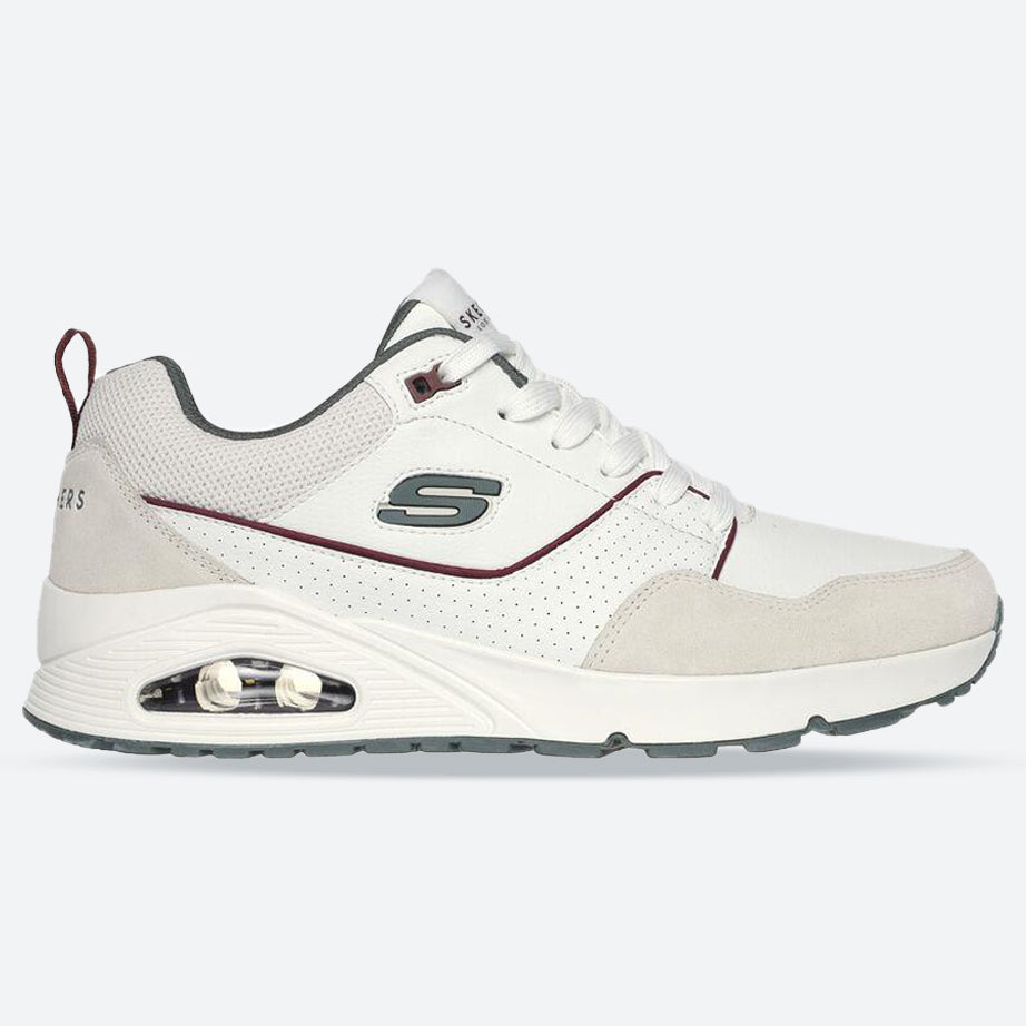 Men's Wide Fit Skechers 183020 Uno Retro One Trainers