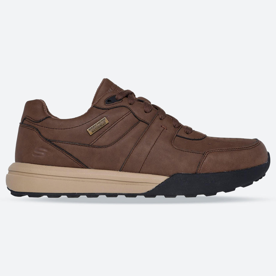 Men's Wide Fit Skechers 205236 Waterproof Netson Trainers