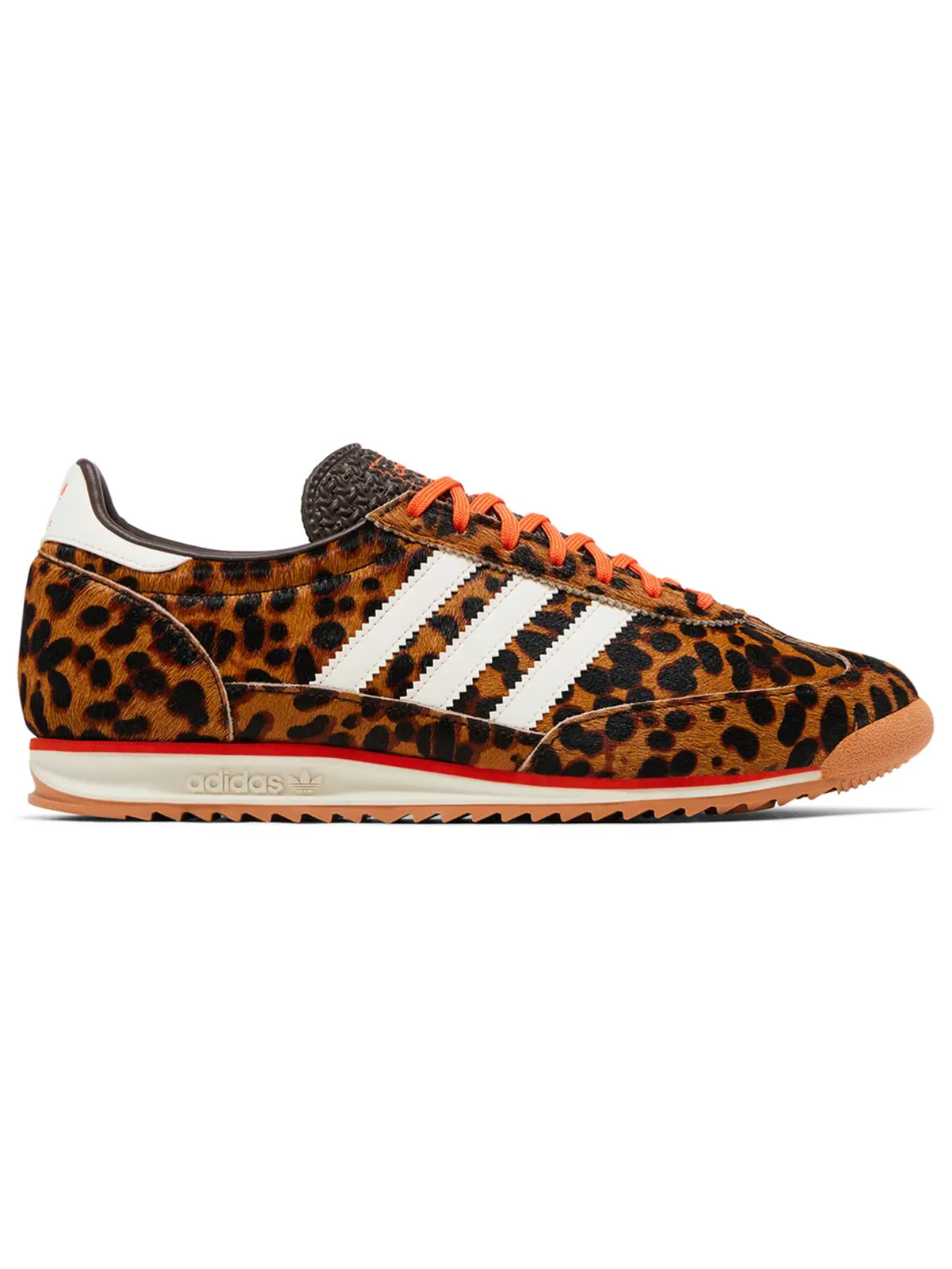 Adidas Women's Leopard Print SL 72 Sneakers, JI0189 (Damaged Box)