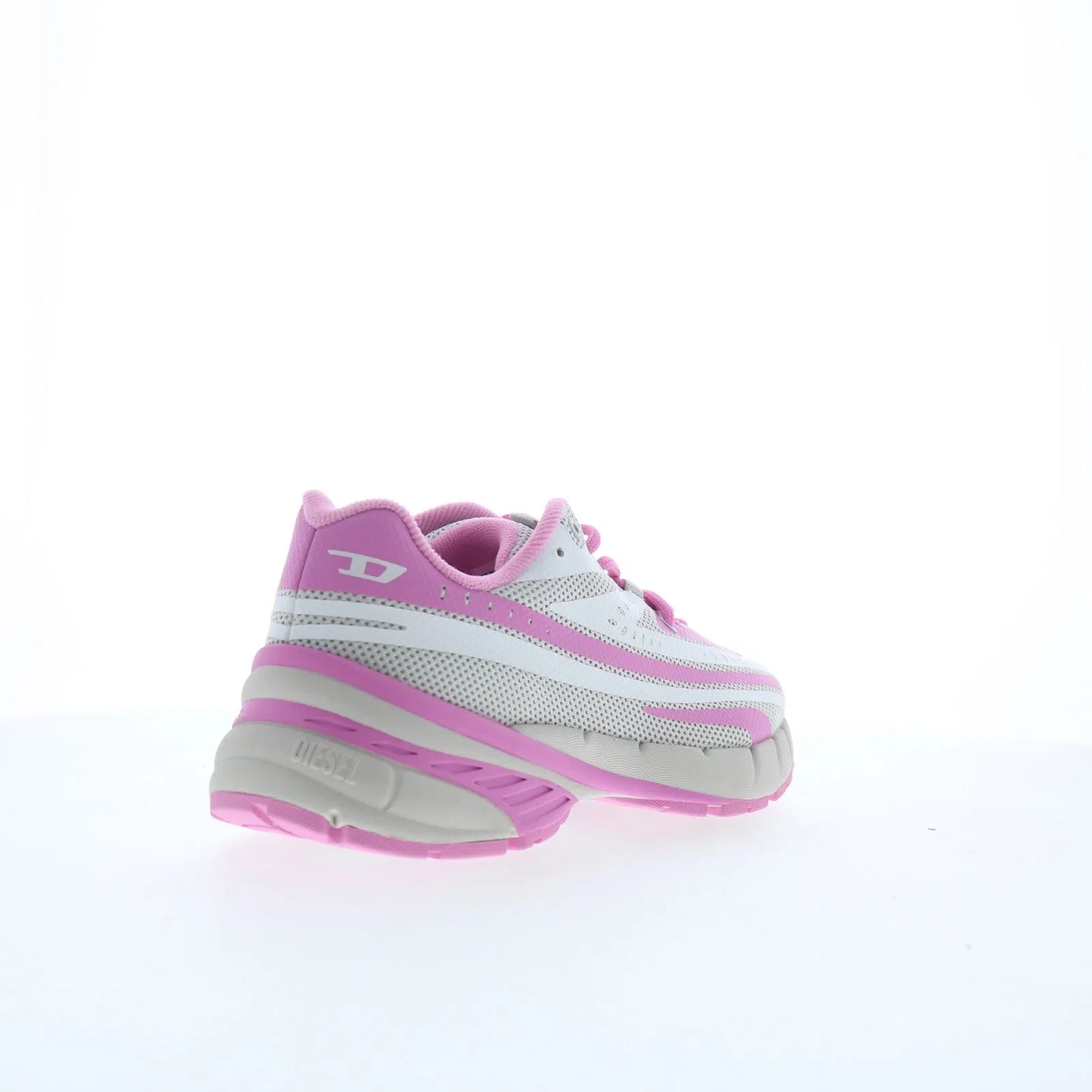 Diesel D-Airspeed Low W Womens Pink Mesh Lace Up Athletic Running Shoes