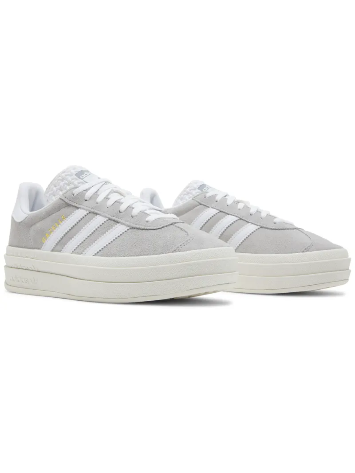 Adidas Originals Women's Gazelle Bold Sneakers, Grey, HQ6893