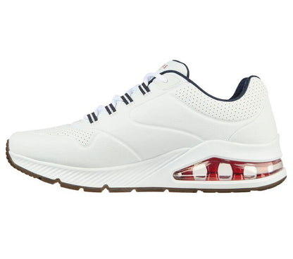 Men's Wide Fit Skechers 232181 Street Uno 2 Trainers