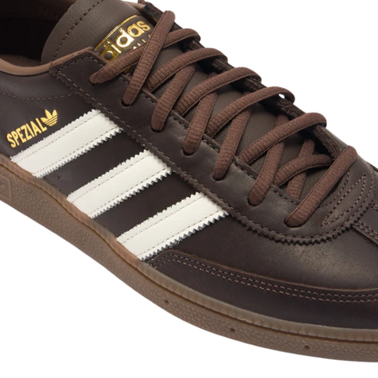 Adidas Originals Men's Brown Handball Spezial Sneakers, KI8581
