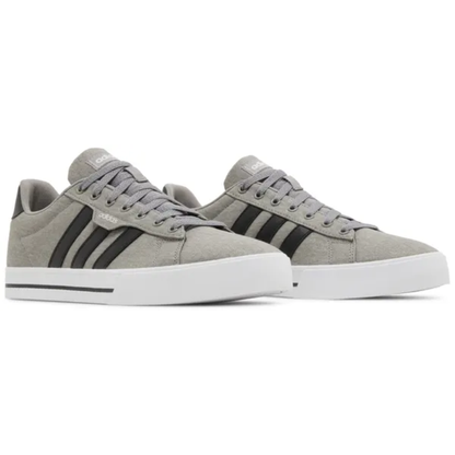 Adidas Men's Grey Daily 3.0 Sneakers, FW3270 (No Box)