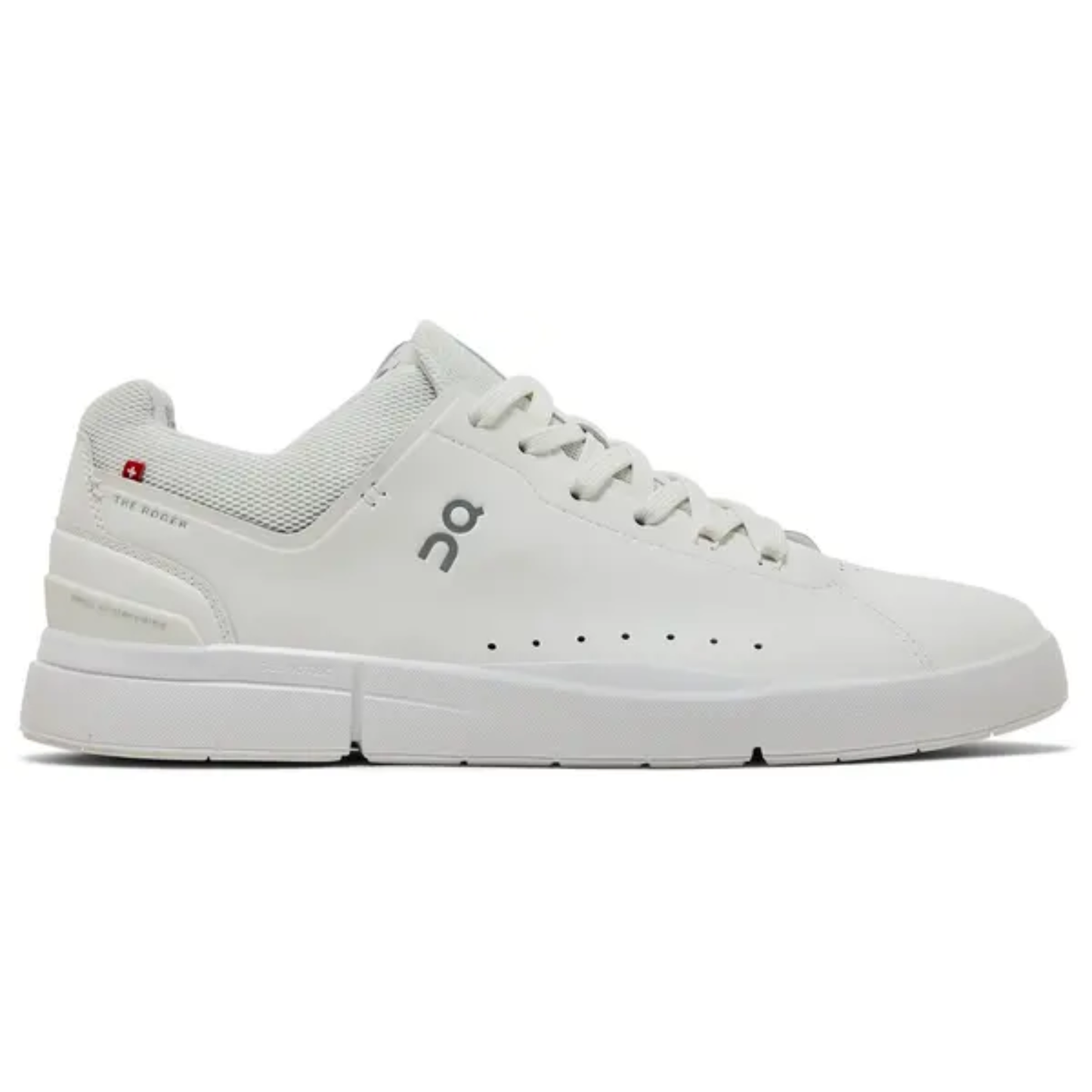 Mens ON White The Roger Advantage Sneakers, 3MD10640108