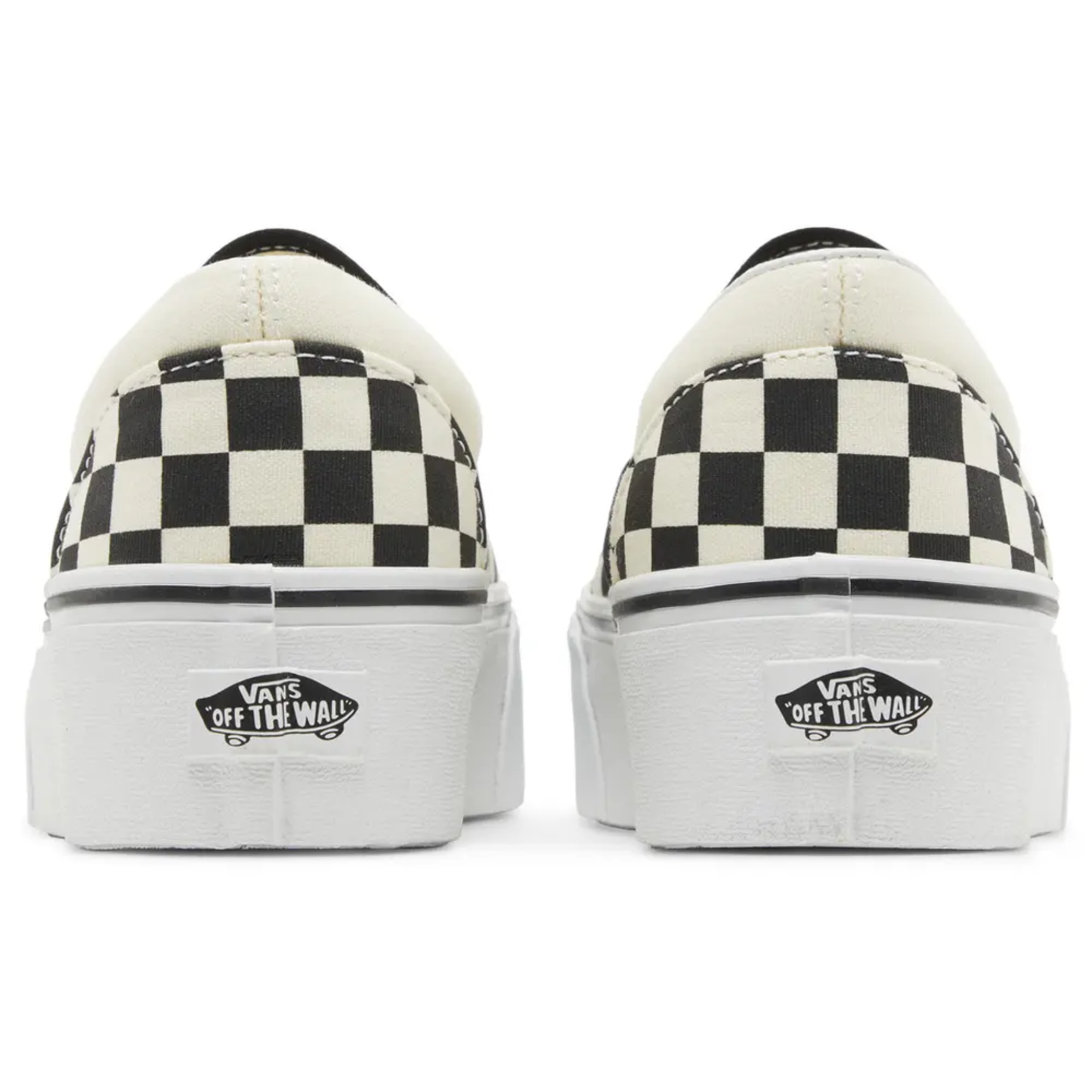 Vans Mens White Classic Slip-On Stackform Sneakers, VN0A7Q5RTYQ