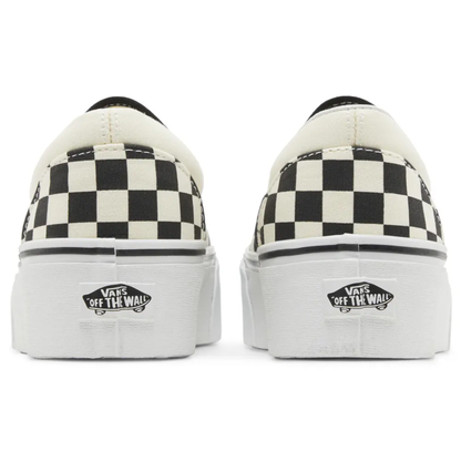 Vans Mens White Classic Slip-On Stackform Sneakers, VN0A7Q5RTYQ