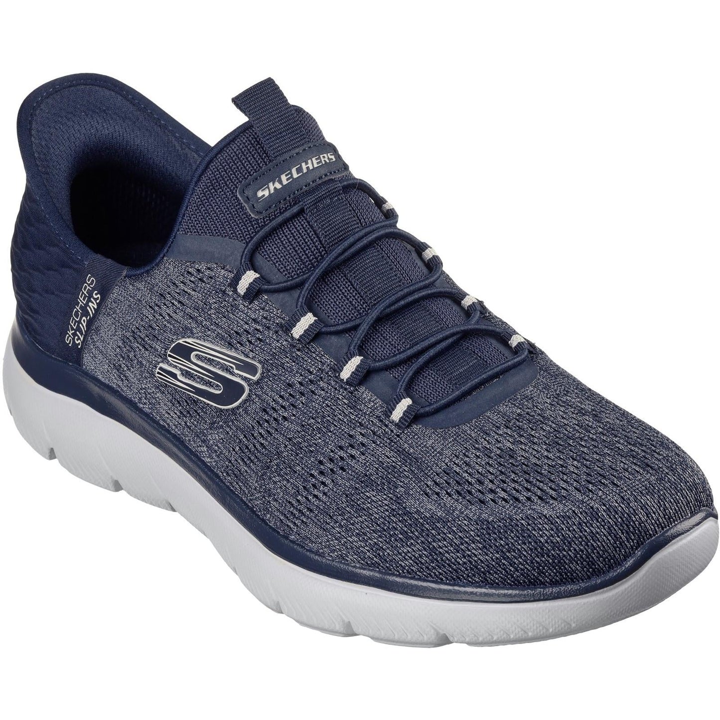 Men's Wide Fit Skechers 232469 Slip-ins Summits Key Pace Trainers