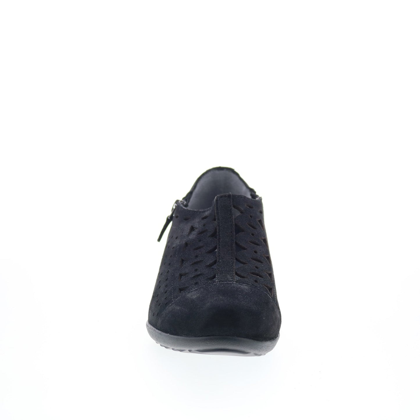 Drew Metro 14794-16 Womens Black Narrow Leather Lifestyle Sneakers Shoes