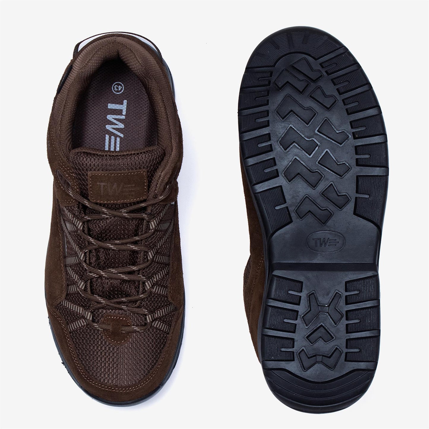 Men's Wide Fit Tredd Well Quest Hiking Waterproof Trainers
