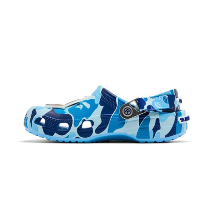 Crocs Classic Clog A Bathing Ape 'ABC Camo Blue' (2025)