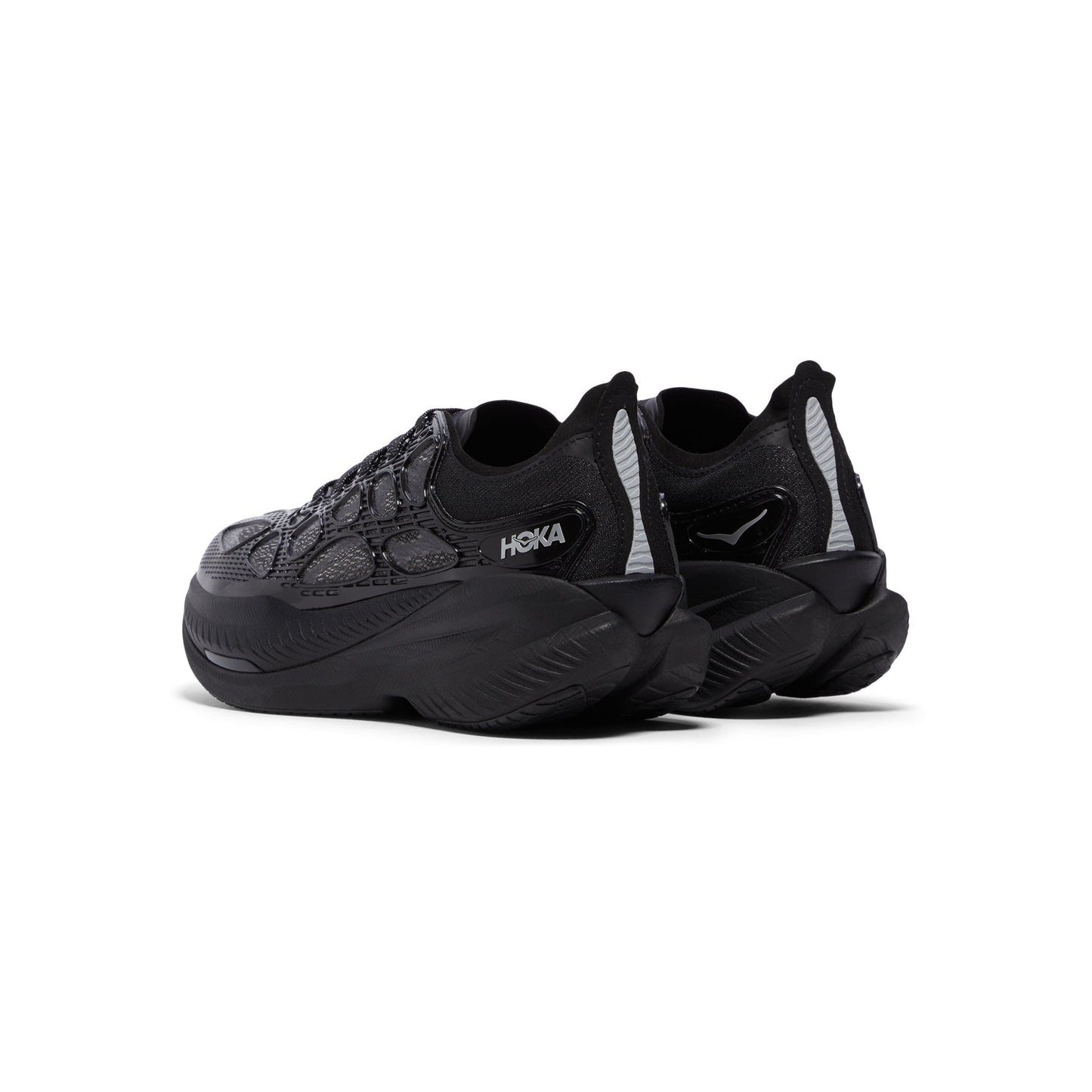 HOKA Mach X Caged (Black/Midnight blue)