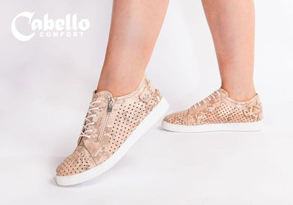 Cabello Comfort EG17P Womens European Leather Casual Shoes