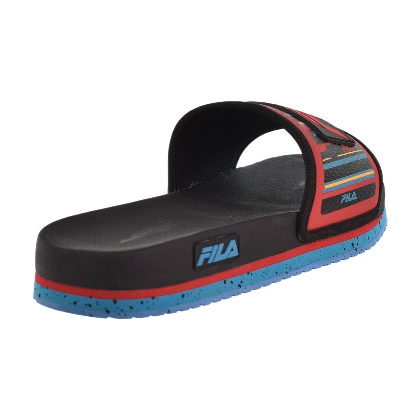 Fila Lunar Men's Slide Sandals Black-Capri Breeze-Fila Red