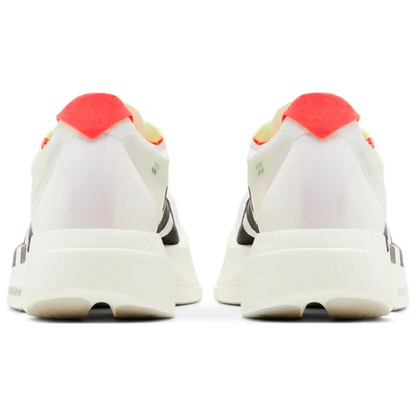 Adidas Men's White Adizero Adios Pro 4 Sneakers, JR1094 (No Box)