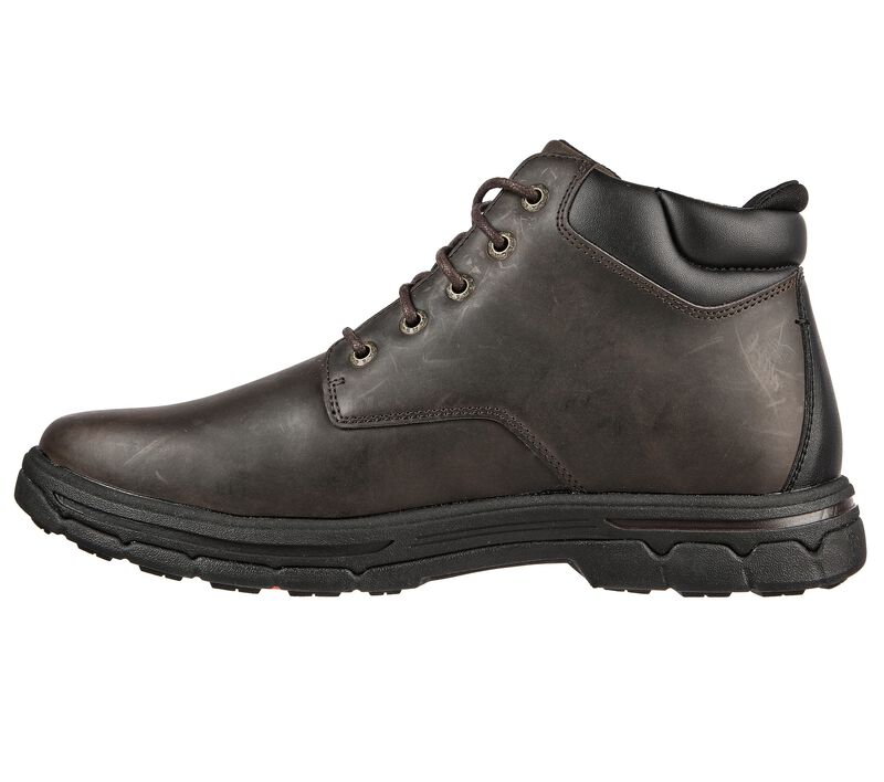 Men's Wide Fit Skechers 204394 Segment 2.0 Brogden Boots