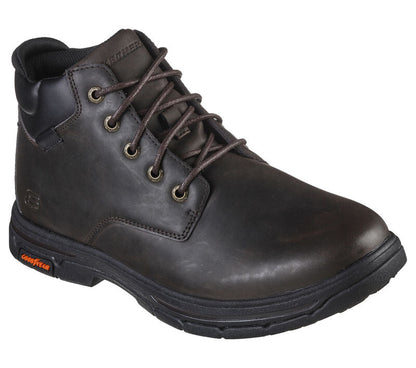 Men's Wide Fit Skechers 204394 Segment 2.0 Brogden Boots