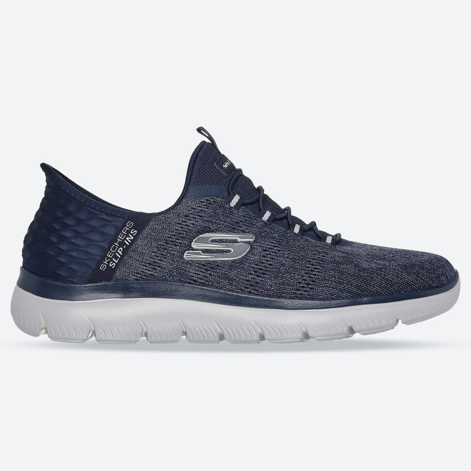 Men's Wide Fit Skechers 232469 Slip-ins Summits Key Pace Trainers