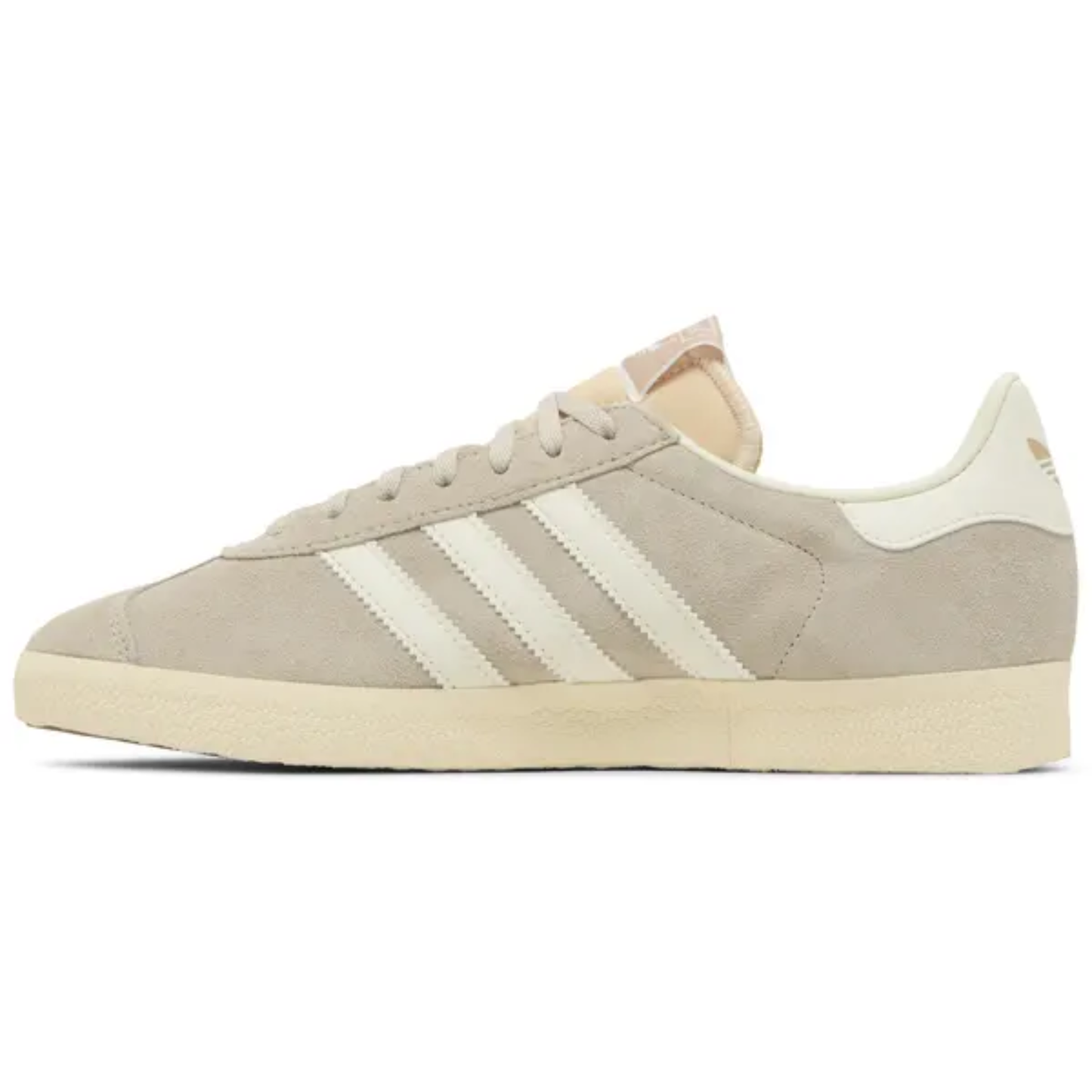 Adidas Men's Beige Gazelle 'Wonder Beige Off White' Sneakers, IG5796