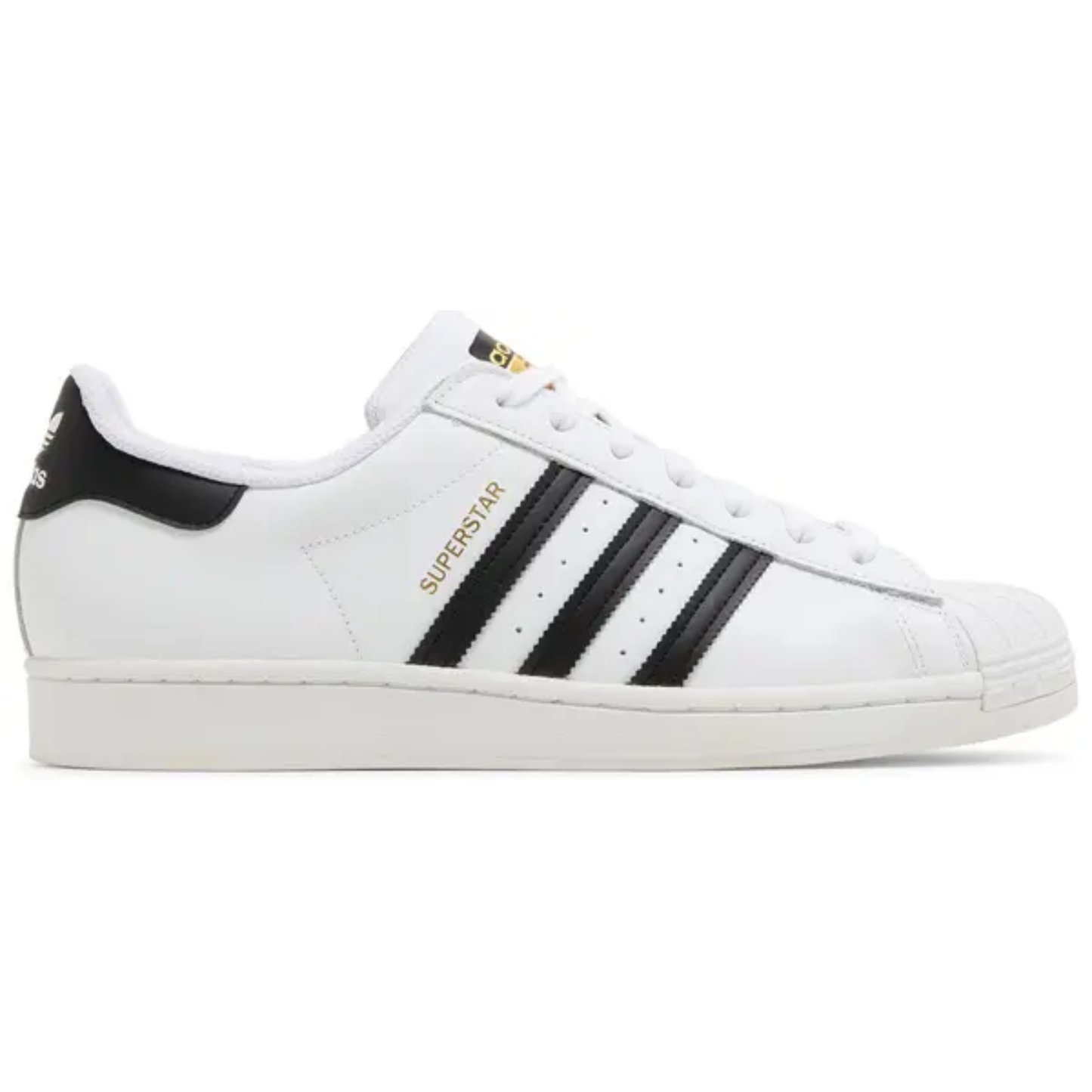 Adidas Originals m Men's White/Black Superstar Sneakers, EG4958 (No Box)