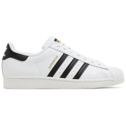 Adidas Originals m Men's White/Black Superstar Sneakers, EG4958 (No Box)