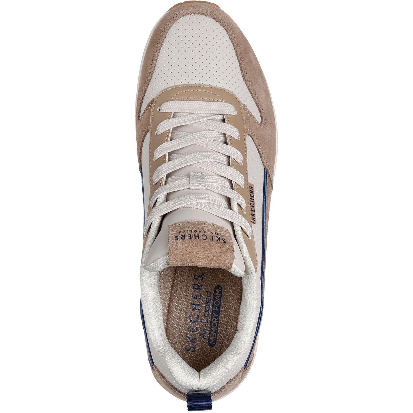 Men's Wide Fit Skechers 183011 Uno Stacre 2.0 Trainers