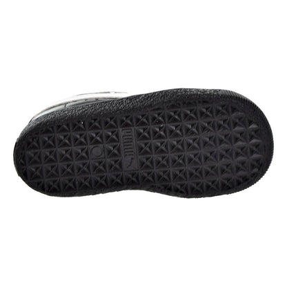Puma Clyde Core L Foil Toddler Shoes Puma Black/Puma White