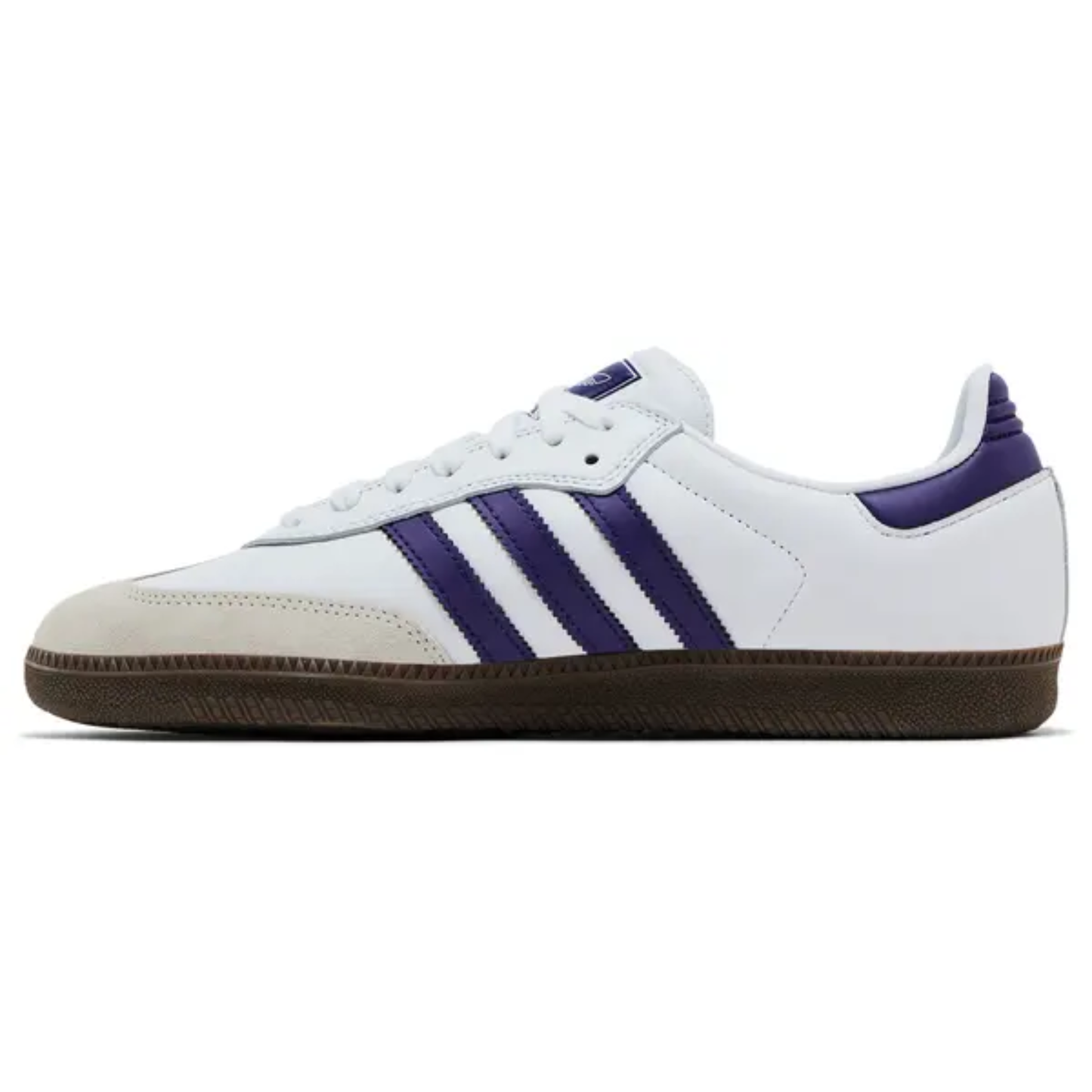 Adidas Originals Men's White/Purple Samba ADV Sneaekers, IE6613 (No Box)