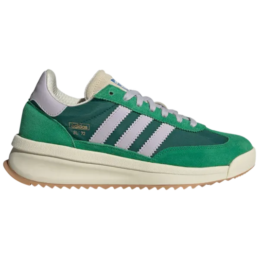 Adidas Women's Green/Silver SL72 RTN Sneakers, IH7993 (No Box)