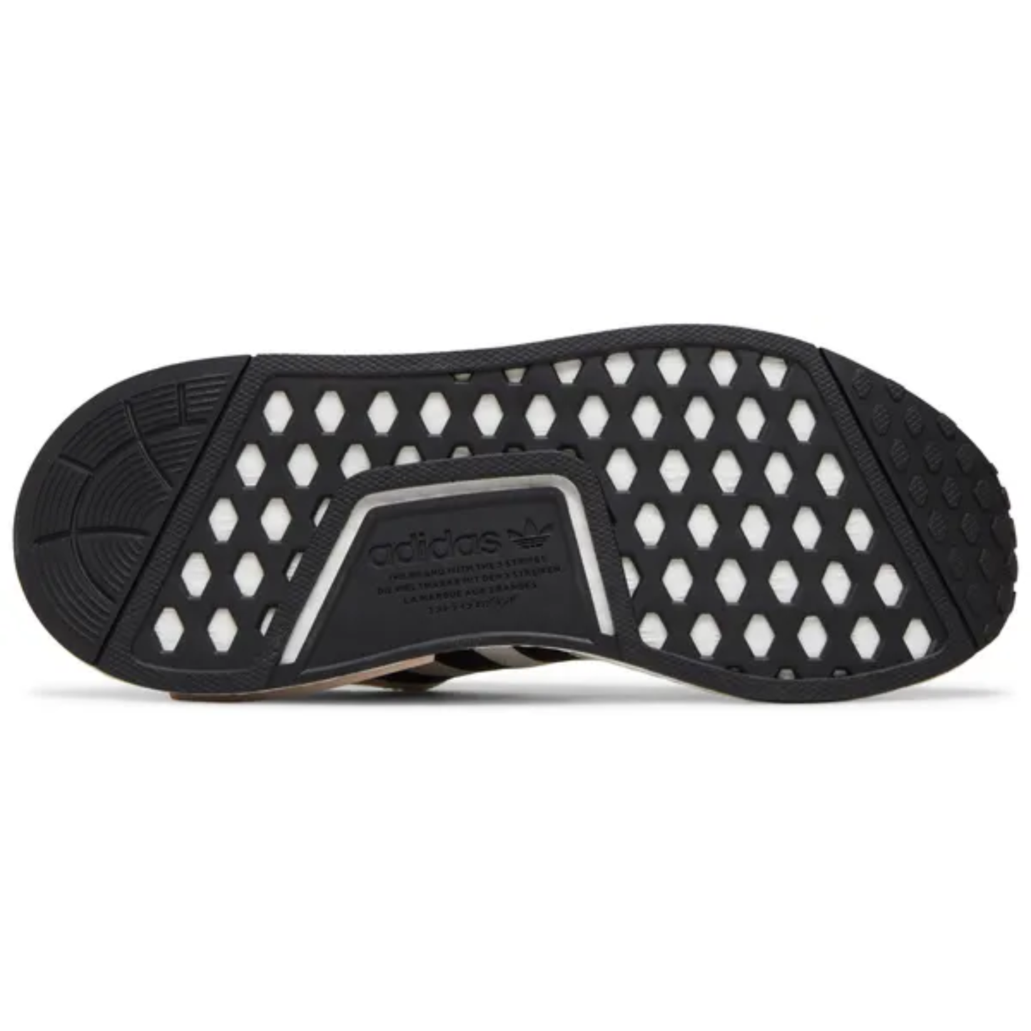 Adidas Women's White/Black/Taupe NMD_R1 Sneakers, IE7288 (No Box)