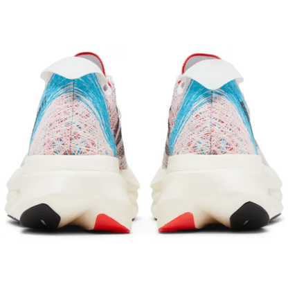 Adidas Men's White/Lucid Cyan, Adizero Prime X 2.0 Strung Shoes, HP9709 (No Box)