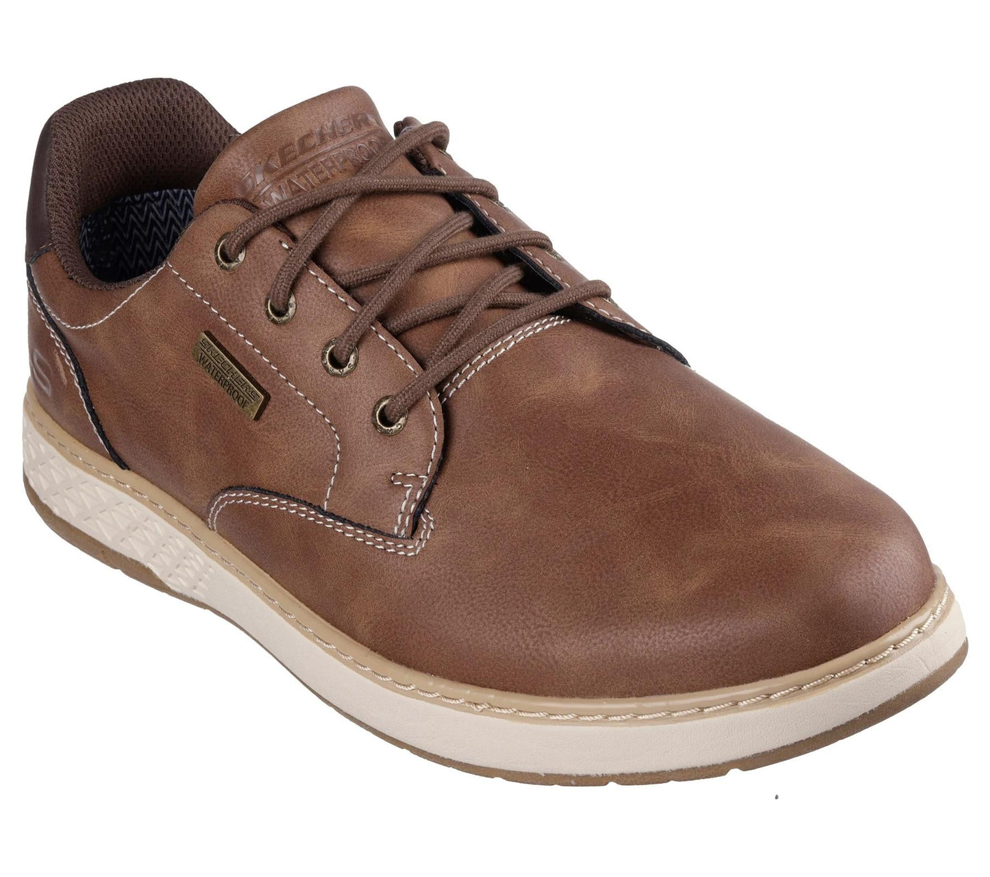 Men's Relaxed Fit Skechers 205234 Garlan Pryor Trainers Waterproof