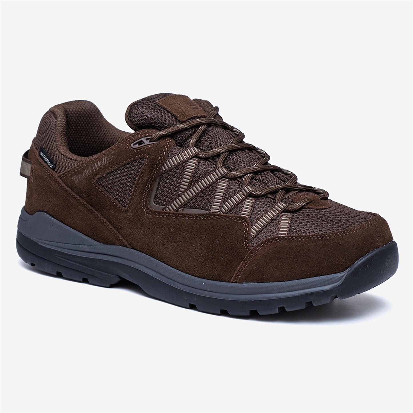 Men's Wide Fit Tredd Well Quest Hiking Waterproof Trainers