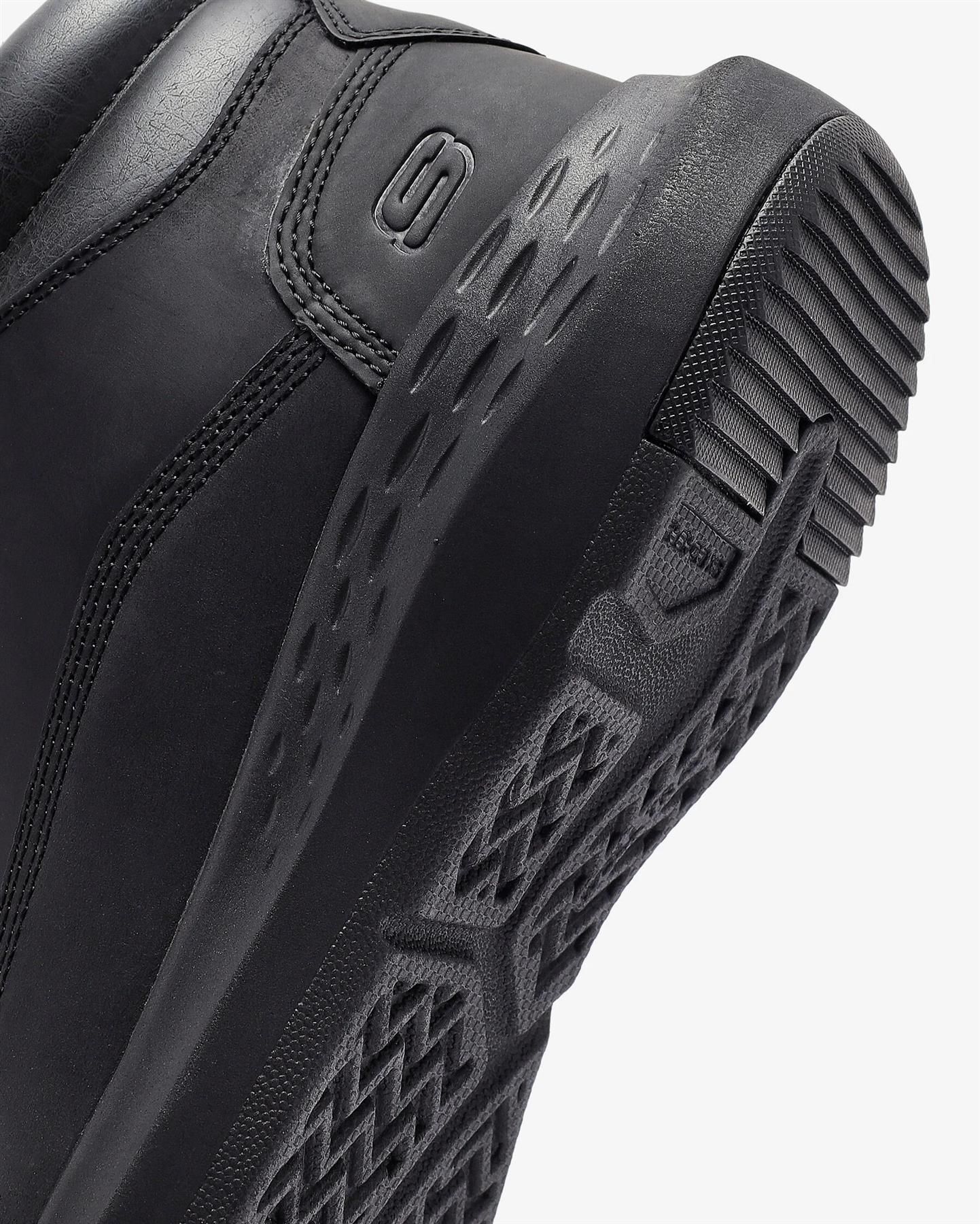 Men's Relaxed Fit Skechers 205175 Parson Ederic Boots - Black