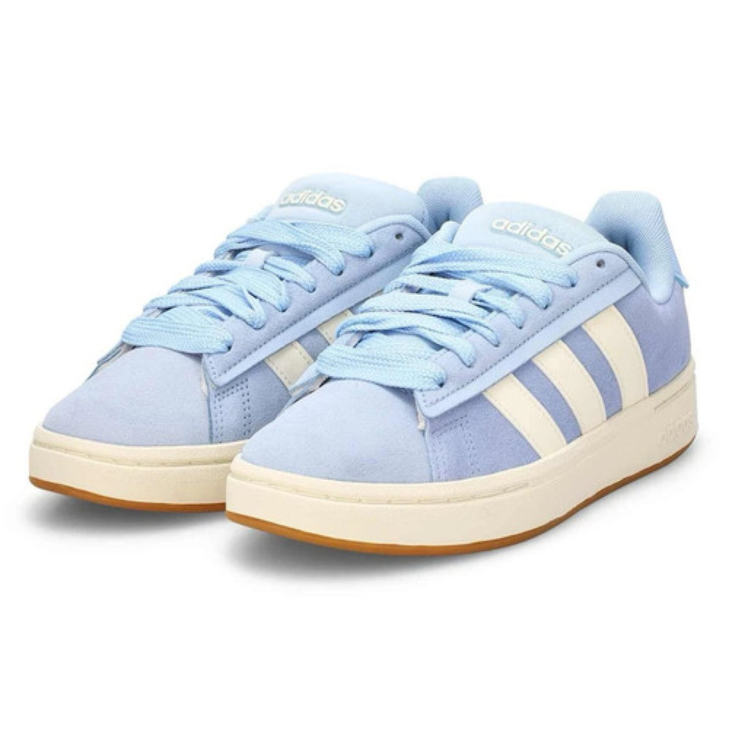 Adidas Womens Blue/WhiteGrand Court Alpha 00's Sneakers, JS5038