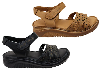 Orizonte Danti Womens Comfortable European Leather Sandals