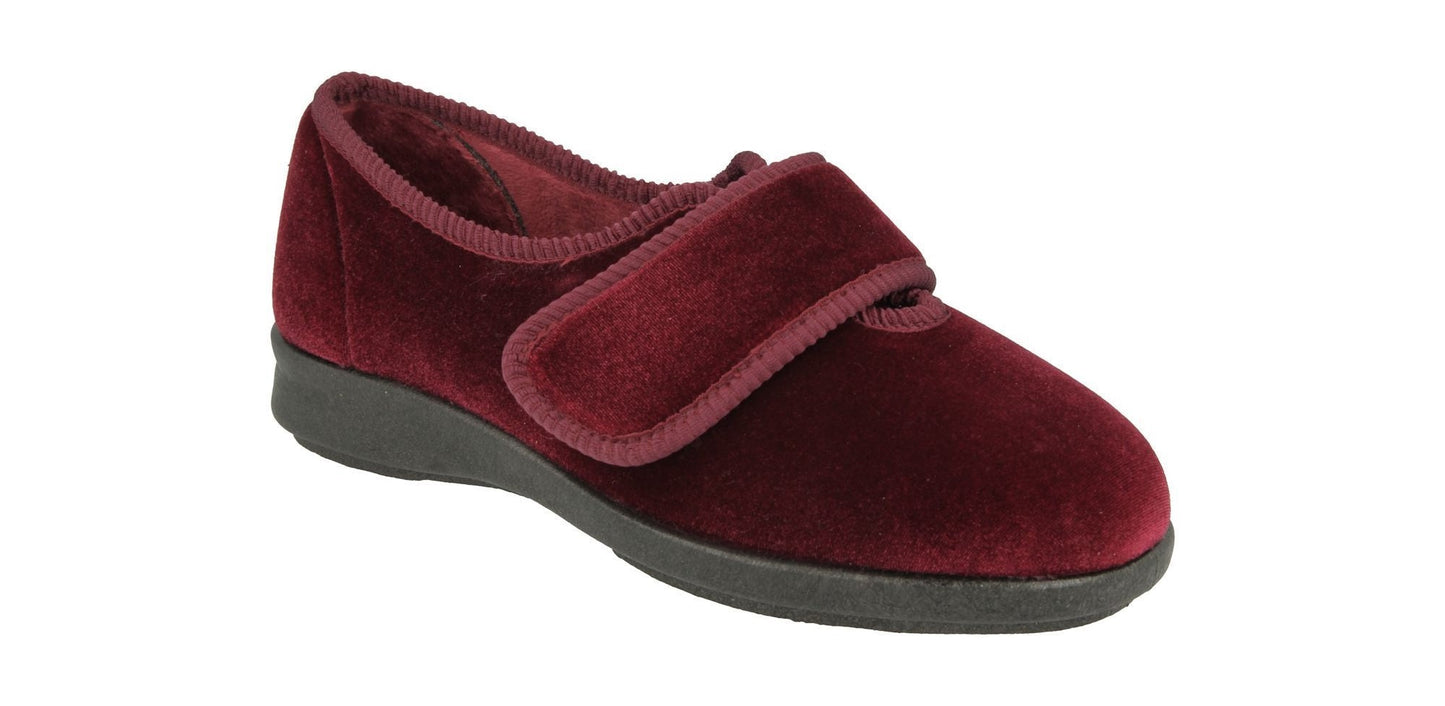 Womens Wide Fit DB Nellie Slippers