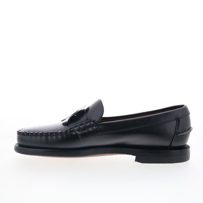 Sebago Dan Charms 72112QW-AB1 Womens Black Loafers & Slip Ons Casual Shoes