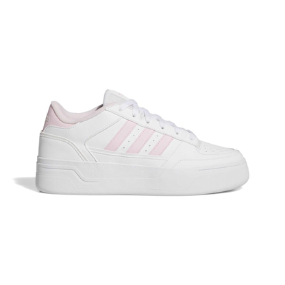 Adidas Womens White/Pink Break Start Bold Shoes, JP7523