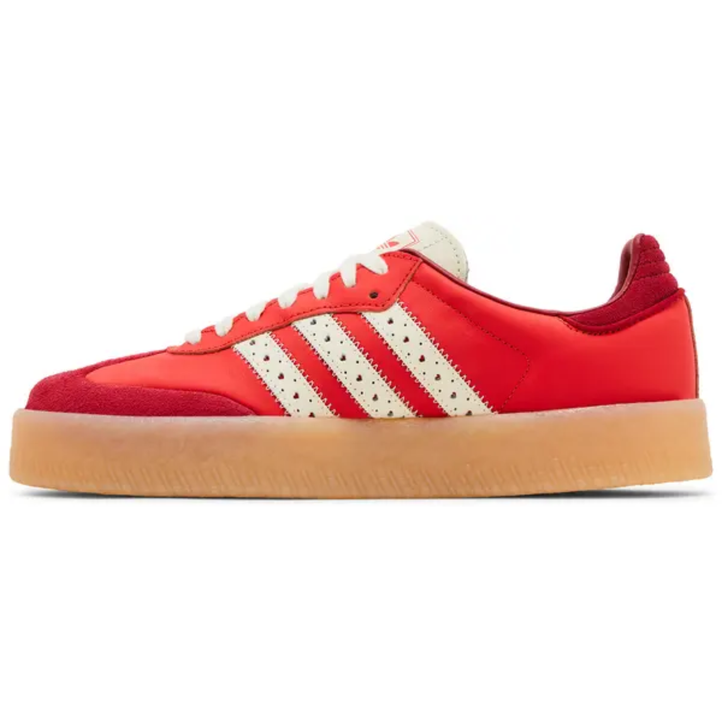 Adidas Originals Red Women's Sambae Sneakers, JH7287 (No Box)