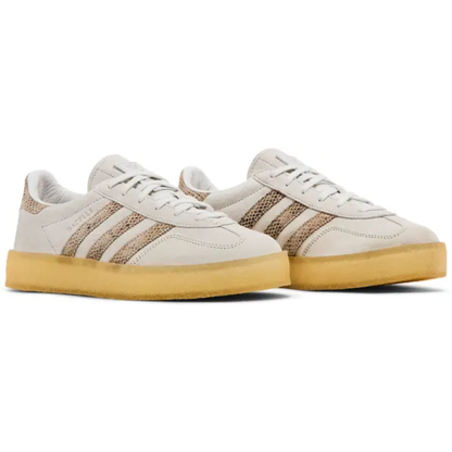 Adidas Originals Men's Cream Gazelle Indoor 'Kithmas' Sneakers, JS1754 (No Box)